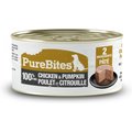 PureBites Chicken & Pumpkin Pate Dog Food Topper, 71-g can, case of 16