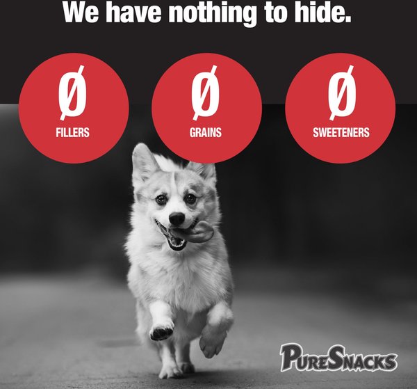 Show full view: PureSnacks Chicken Breast Freeze-Dried Dog Treats, 140g/4.94-oz bag slide 5 of 8