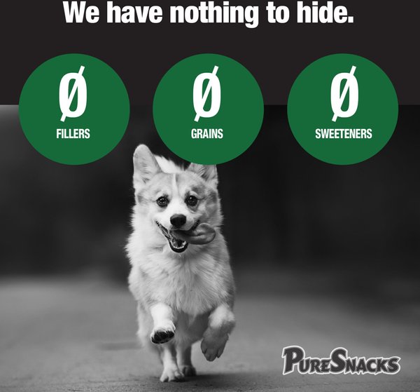 Show full view: PureSnacks Beef Liver Freeze-Dried Dog Treats, 79g/2.79-oz bag slide 5 of 9