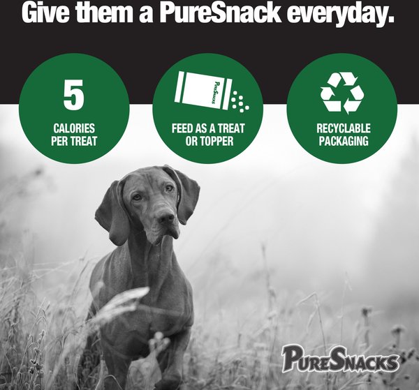Show full view: PureSnacks Beef Liver Freeze-Dried Dog Treats, 410g/14.4-oz bag slide 7 of 9