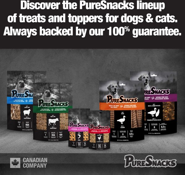 Show full view: PureSnacks Lamb Freeze-Dried Dog Treats, 156g/5.5-oz bag slide 8 of 8