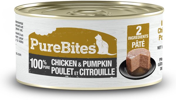 PUREBITES Chicken Pumpkin Pate Cat Food Topper 71 g case of 16