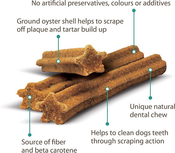 Show full view: Caledon Farms Plaque Busters Bacon Style Dental Dog Treats, 696-g bag slide 4 of 5