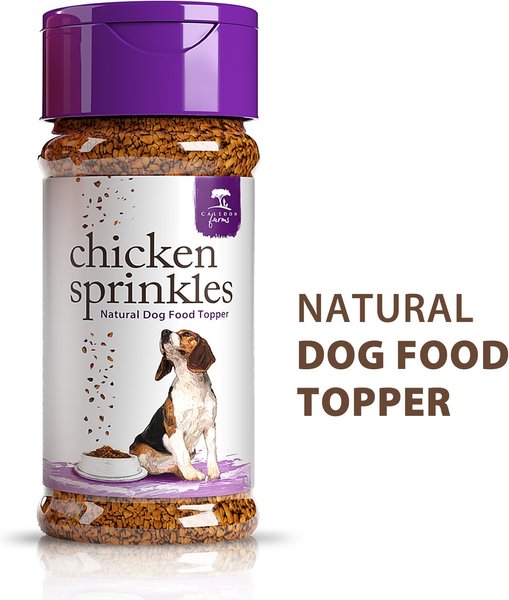 Caledon Farms Sprinkles Chicken Dry Dog Food Topper 120 g jar