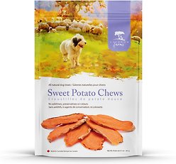 Caledon Farms Sweet Potato Chews Dehydrated Dog Treats, 265-g bag