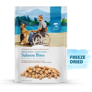 Caledon Farms Salmon Bites Freeze-Dried Dog Treats, 90-g bag