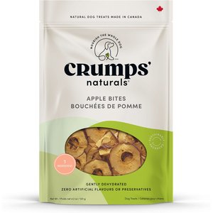 Crumps' Naturals Apple Bites Dehydrated Dog Treats, 120-g bag