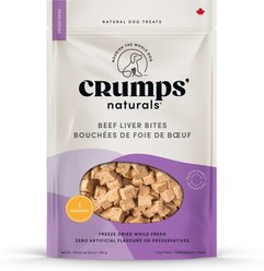 Crumps' Naturals Beef Liver Bites Freeze-Dried Dog Treats, 280-g bag