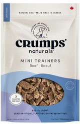 Crumps' Naturals Mini Trainers Semi Moist Beef Soft & Chewy Dog Treats, 300-g bag