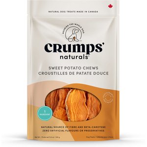 Crumps' Naturals Sweet Potato Chews Dog Treats, 330-g bag