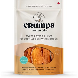 Crumps' Naturals Sweet Potato Chews Dog Treats, 612-g bag