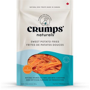 Crumps' Naturals Sweet Potato Fries Dog Treats, 280-g bag