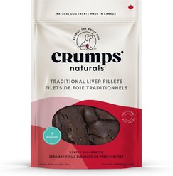 Crumps' Naturals Traditional Liver Fillet Dog Treats, 330-g bag