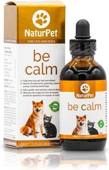 NaturPet Be Calm Liquid Supplement for Dogs & Cats, 100-mL bottle