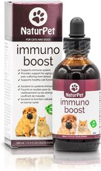 NaturPet Immuno Boost Liquid Supplement for Dogs & Cats, 60-g bottle