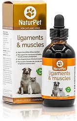 NaturPet Ligaments & Muscles Liquid Supplement for Dogs & Cats, 100-mL bottle