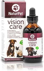 NaturPet Vision Care Liquid Supplement for Dogs & Cats, 100-mL bottle