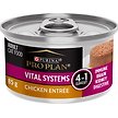 Show in main carousel: Purina Pro Plan Vital Systems Chicken Entree Wet Cat Food, 85-g can, case of 24 slide 1 of 10