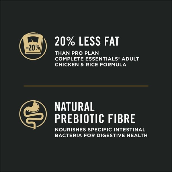 Show full view: Purina Pro Plan Weight Management Chicken & Rice Formula Dry Cat Food, 3.18-kg bag slide 5 of 11