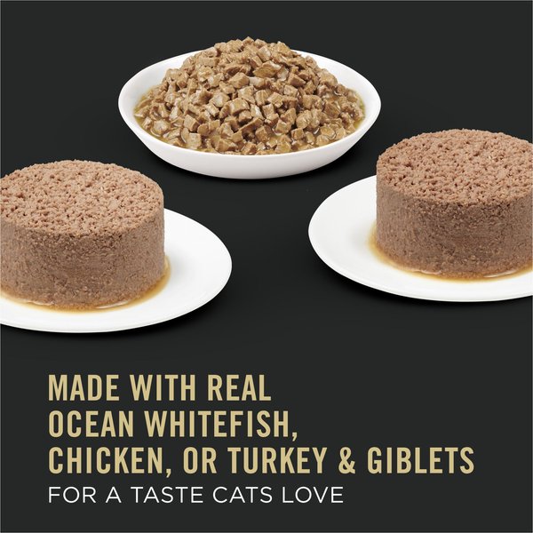 Show full view: Purina Pro Plan Urinary Tract Health Variety Pack Wet Cat Food, 85-g, case of 12 slide 7 of 10