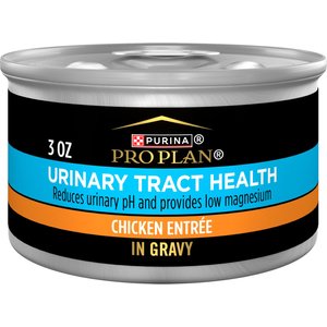Purina Pro Plan Specialized Urinary Tract Health Chicken Entree Wet Cat Food, 85-g can, case of 24