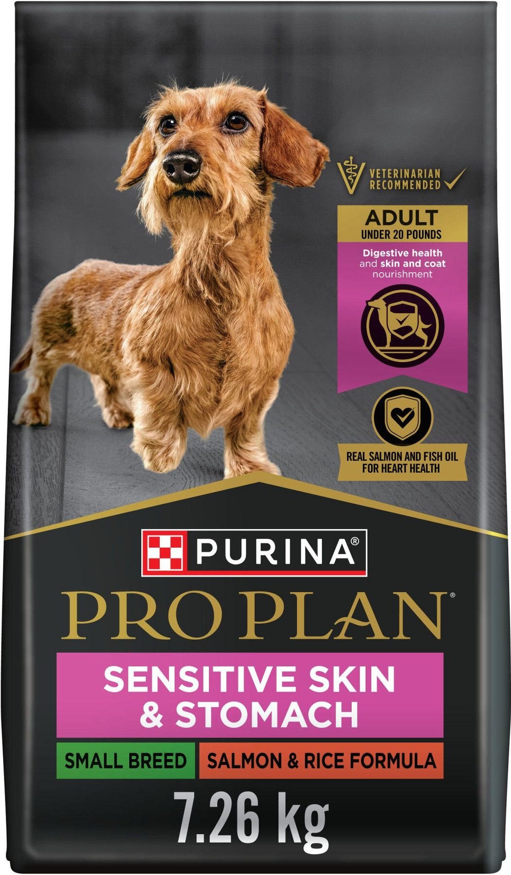 PURINA PRO PLAN Specialized Small Breed Sensitive Skin Stomach Salmon Rice Formula Dry Dog Food 7.26 kg bag Chewy Canada