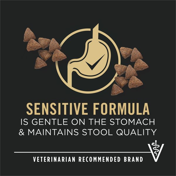 Show full view: Purina Pro Plan Small Breed Sensitive Skin & Stomach Salmon & Rice Formula Dry Dog Food, 7.26-kg bag slide 7 of 14