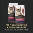 Show in main carousel: Purina Pro Plan Sensitive Skin & Stomach Arctic Char Entree Wet Cat Food, 85-g can, case of 24 slide 6 of 11
