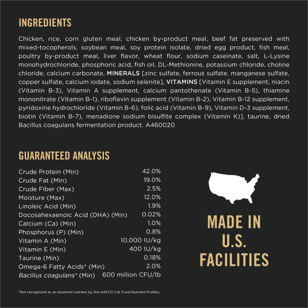 Show full view: Purina Pro Plan LiveClear Kitten Chicken & Rice Formula Dry Cat Food, 1.45-kg bag slide 8 of 10