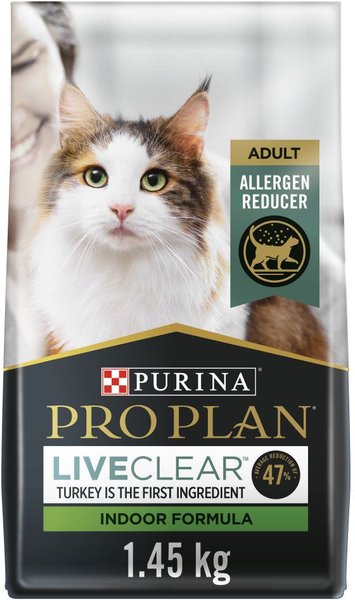 PURINA PRO PLAN Specialized LiveClear Indoor Turkey Rice Formula