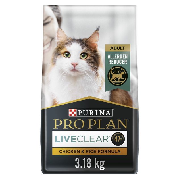 Purina Pro Plan Specialized LiveClear Chicken Rice Formula Dry Cat Food