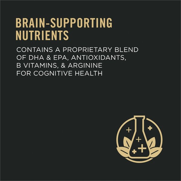 Show full view: Purina Pro Plan Senior Bright Mind Chicken & Rice Formula Dry Dog Food, 13.6-kg bag slide 4 of 11