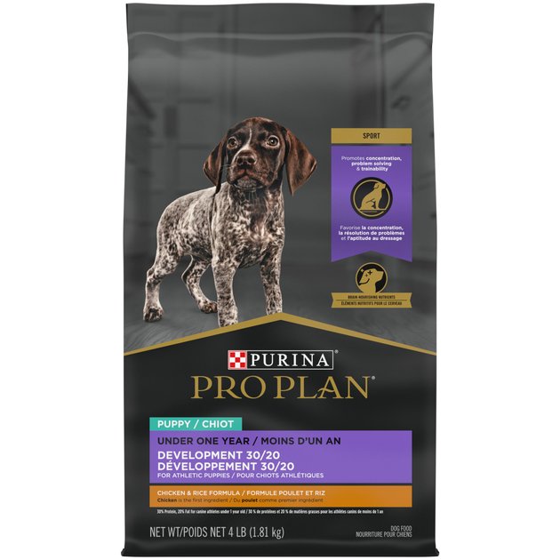 PURINA PRO PLAN Development 30 20 for Athletic Puppies Chicken Rice Formula 1.81 kg bag Chewy Canada