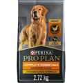 Purina Pro Plan Complete Essentials Shredded Blend Chicken & Rice Formula Dry Dog Food, 2.72-kg bag