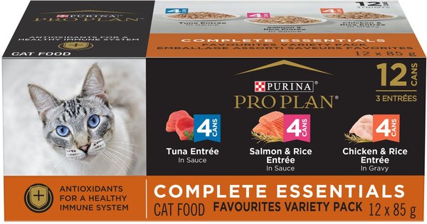 PURINA PRO PLAN Complete Essentials Favourites Tuna Entree Salmon