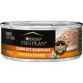 Purina Pro Plan Complete Essentials Chicken Entree Wet Cat Food, 156-g can, case of 24