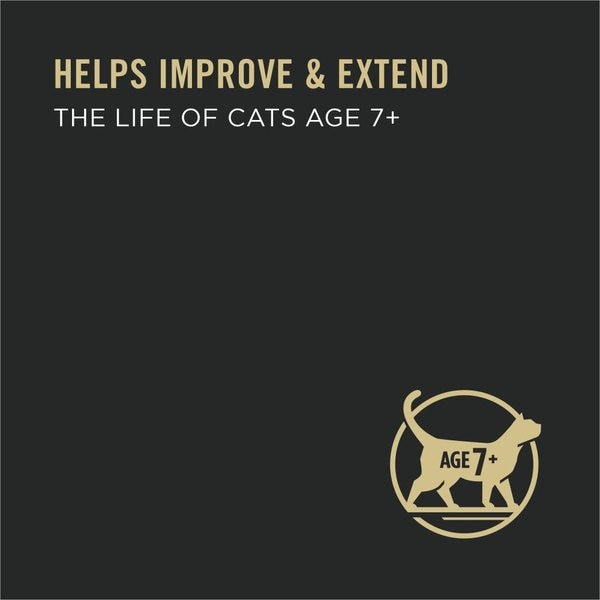 Show full view: Purina Pro Plan Adult 7+ Prime Plus Salmon & Tuna Formula Wet Cat Food, 85-g can, case of 24 slide 5 of 10