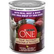 Show in main carousel: Purina ONE True Instinct Tender Cuts in Gravy with Real Beef & Bison Wet Dog Food, 368-g can, case of 12 slide 2 of 10