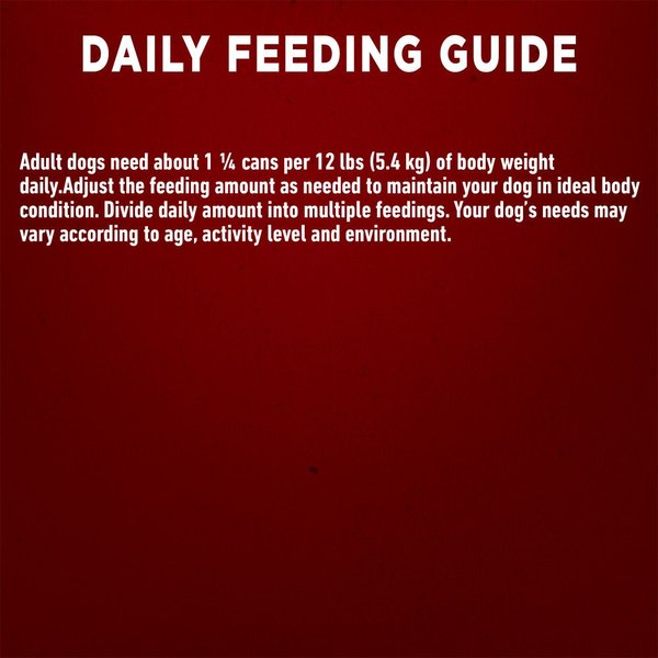 Show full view: Purina ONE True Instinct Tender Cuts in Gravy with Real Beef & Bison Wet Dog Food, 368-g can, case of 12 slide 9 of 10