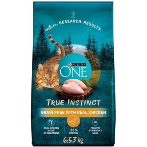 PURINA ONE True Instinct Grain Free Chicken Dry Cat Food 6.53 kg