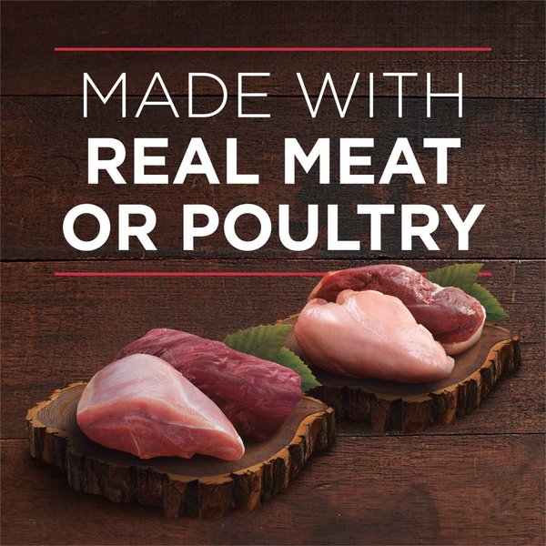 Show full view: Purina ONE True Instinct Classic Ground Variety Pack Turkey, Venison, Chicken & Duck Wet Dog Food, 368-g can, case of 6 slide 4 of 11