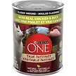 Show in main carousel: Purina ONE True Instinct Classic Ground Chicken & Duck Wet Dog Food, 368-g can, case of 12 slide 2 of 11