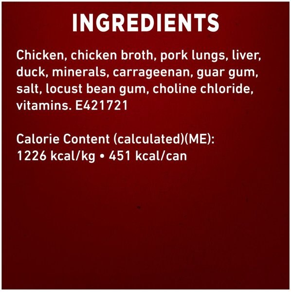 Show full view: Purina ONE True Instinct Classic Ground Chicken & Duck Wet Dog Food, 368-g can, case of 12 slide 8 of 11