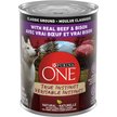 Show in main carousel: Purina ONE True Instinct Classic Ground Beef & Bison Wet Dog Food, 368-g can, case of 12 slide 2 of 10