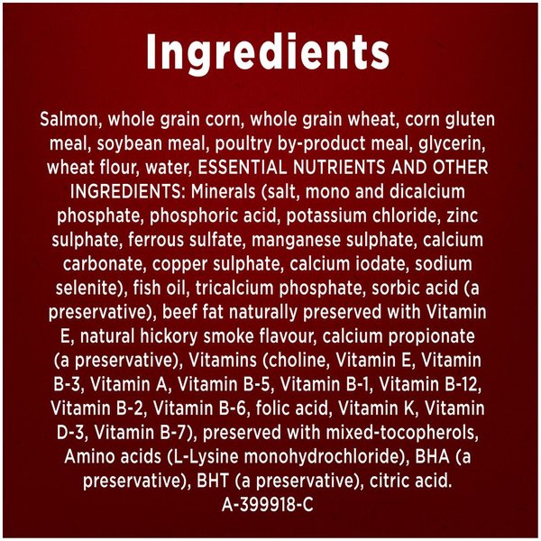 Show full view: Purina ONE True Instinct Bites Salmon Dog Treats, 566-g pouch slide 8 of 9