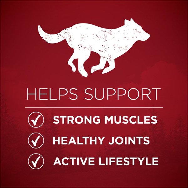 Show full view: Purina ONE True Instinct Beef & Salmon Dry Dog Food, 1.72-kg bag slide 5 of 10