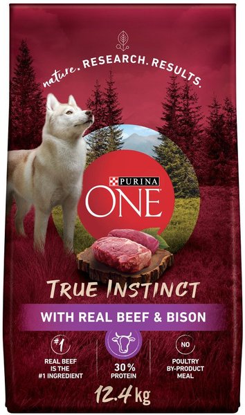 Purina ONE True Instinct Beef Bison Dry Dog Food