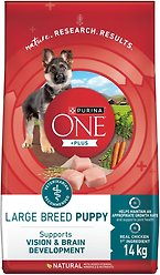 Purina ONE SmartBlend Large Breed Puppy Formula Chicken Dry Dog Food, 14-kg bag
