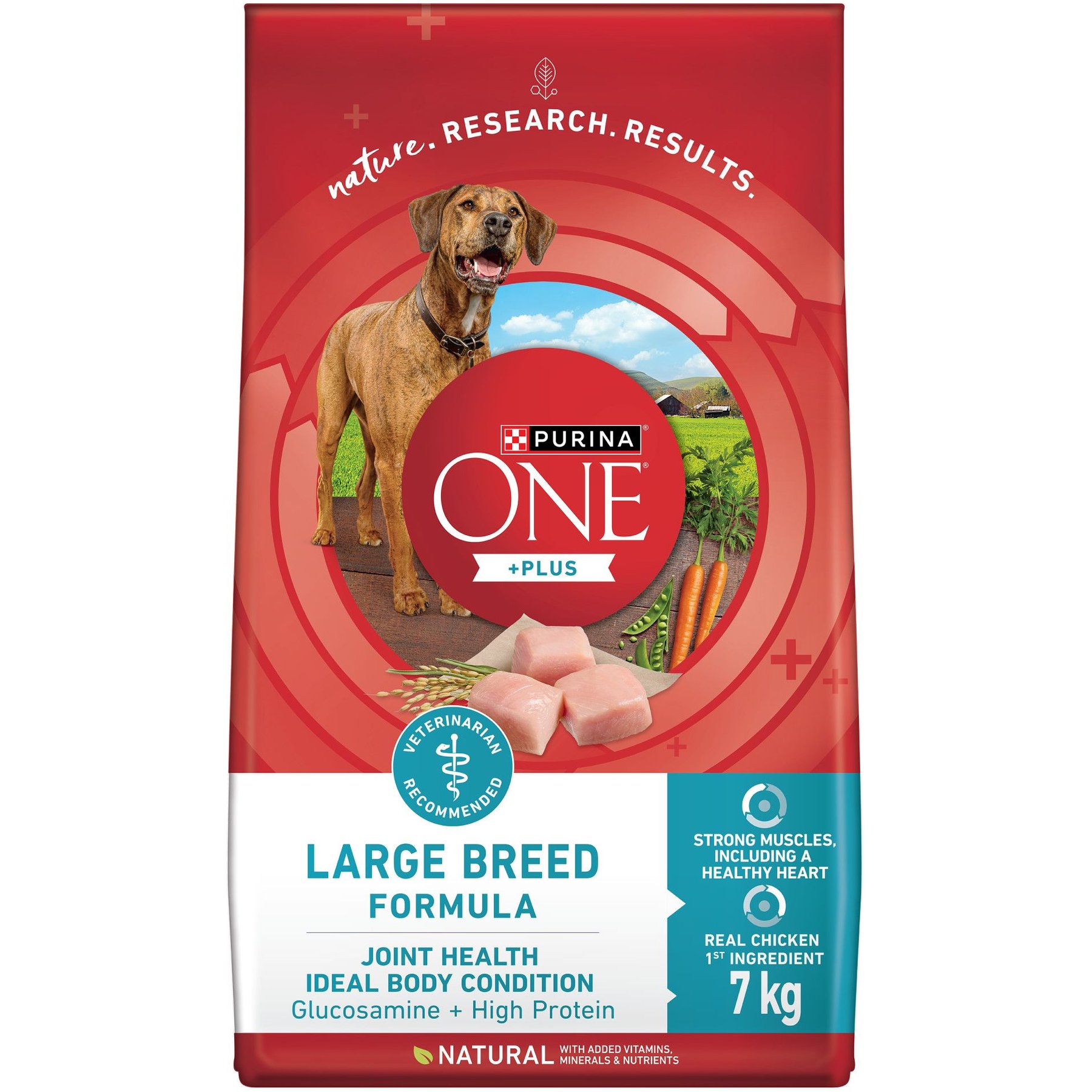 PURINA ONE SmartBlend Large Breed Formula Chicken Dry Dog Food 7 kg bag Chewy Canada