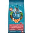 Show in main carousel: Purina ONE Salmon & Rice Dry Cat Food, 3-kg bag slide 2 of 10